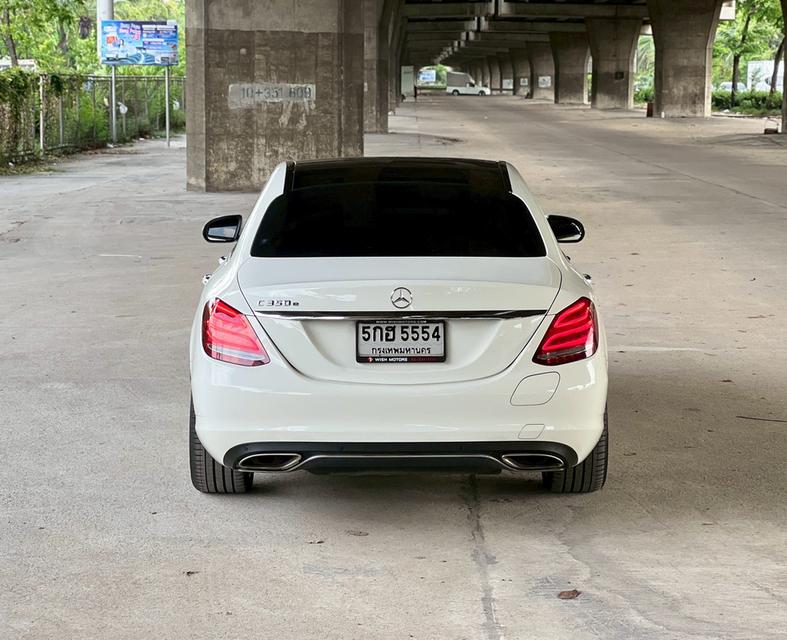 ขายรถ Benz C350e AMG W205 ปี 2017 สีขาว เกียร์ออโต้