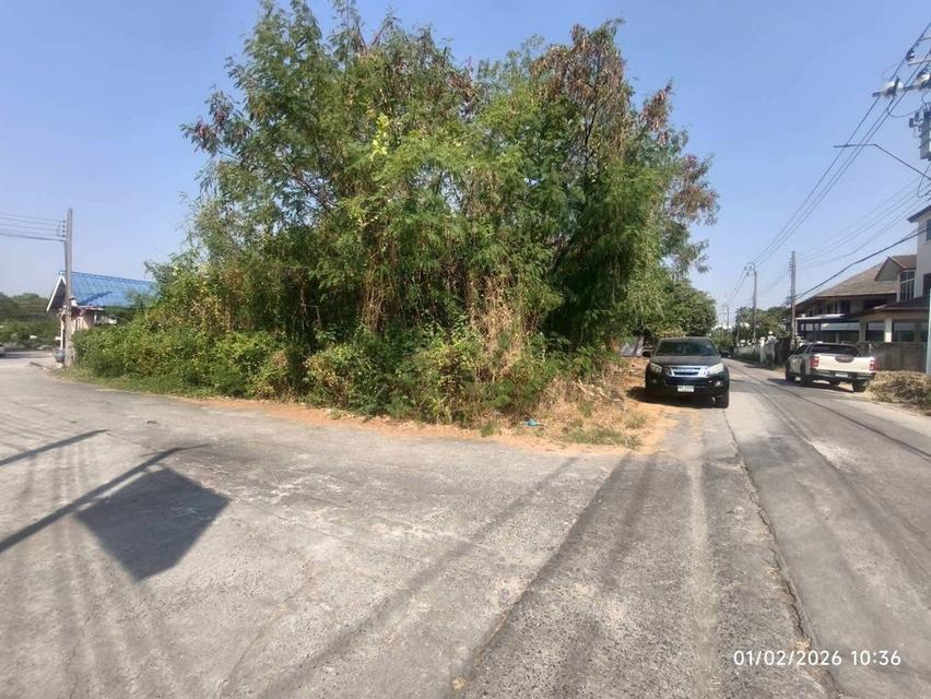 ขายด่วนที่ดินใกล้ตลาดเชฟวันโก 110 ตารางวา) ติดถนนคอนกรีตสาธารณะ ซอยสายไหม38 เขตบางเขน 5