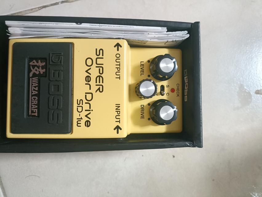 🔥 ขาย BOSS SD-1W Super OverDrive (Waza Craft) 🔥 เอฟเฟคกีต้าร์เสียงแตกคุณภาพสูง จาก BOSS รุ่น Waza Craft เสียงแน่น คลีนดันสวย ใช้ได้ทั้งสายร็อค บลูส