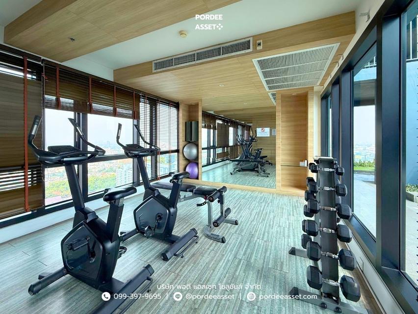 ขาย!! คอนโด เซ็นทริค ติวานนท์ สเตชั่น (ชั้น7 ขนาด 33 ตร.ม.) ห้องพร้อมอยู่ ใกล้รถไฟฟ้า MRT สถานีแยกติวานนท์ 200 เมตร เมืองนนทบุรี 12