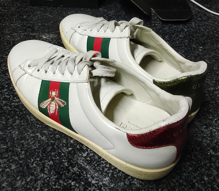 รองเท้าผ้าใบ Men's Ace sneaker with bee