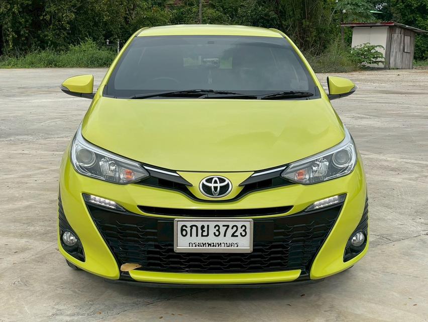 TOYOTA  YARIS  1.2 G TOP Y 17  HACTHBACK สีเขียว 4