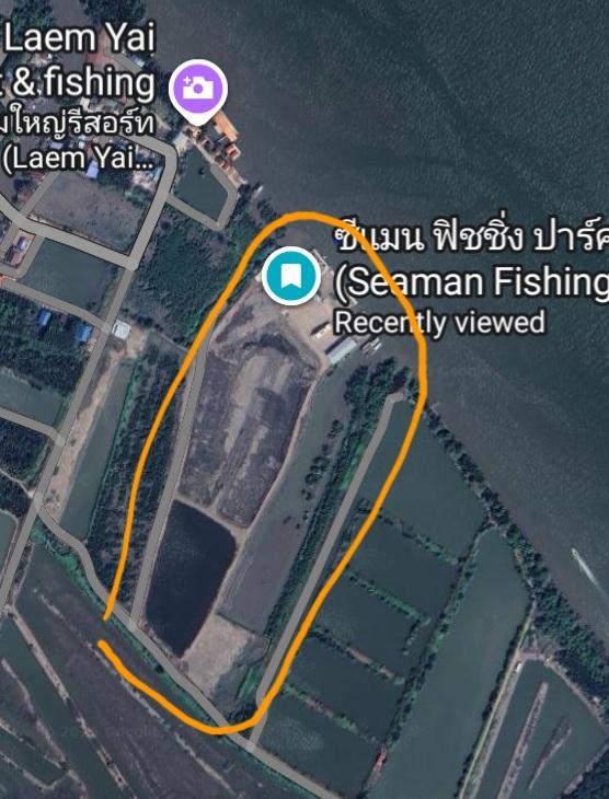 ที่ดินริมแม่น้ำแม่กลอง ปากอ่าว ติดทะเล 2