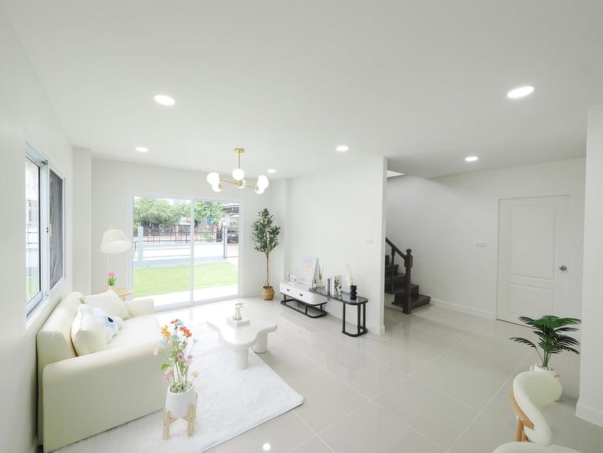 ขายราคาพิเศษ บ้านเดี่ยว 2 ชั้น 67.1 ตรว. ม.บัวทองธานี พาร์ควิลล์2 ขนาด 4 ห้องนอน 2 ห้องน้ำ หลังมุม ขนาดใหญ่ พร้อมเฟอร์ รีโนเวทใหม่ทั้งหลัง [บางบัวทอง] 7