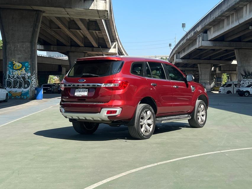 ขายรถ Ford Everest 2.2 Titanium plus ปี 2018 สีแดง เกียร์ออโต้ 4