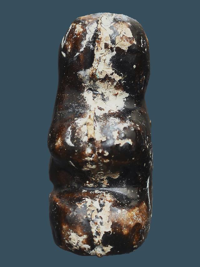 พระปิดตาหลวงพ่อทองสุข วัดสะพานสูง พิมพ์ชลูด....เก่า เนื้อจัดๆ # 2 3