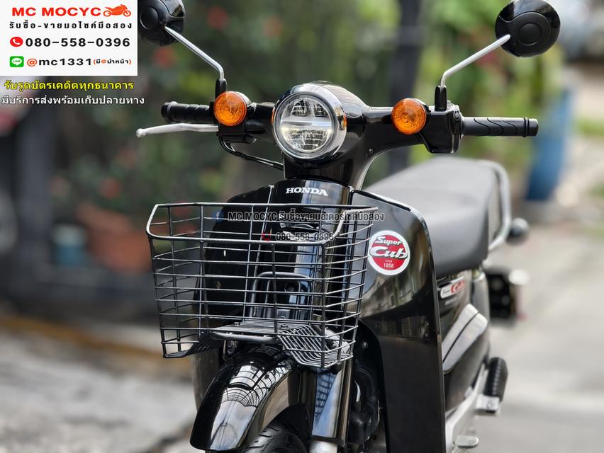 super cub 2023 วิ่ง6000โลแท้ สตาดมือ รถบ้านแท้มือเดียว สภาพป้ายแดง No1105 9