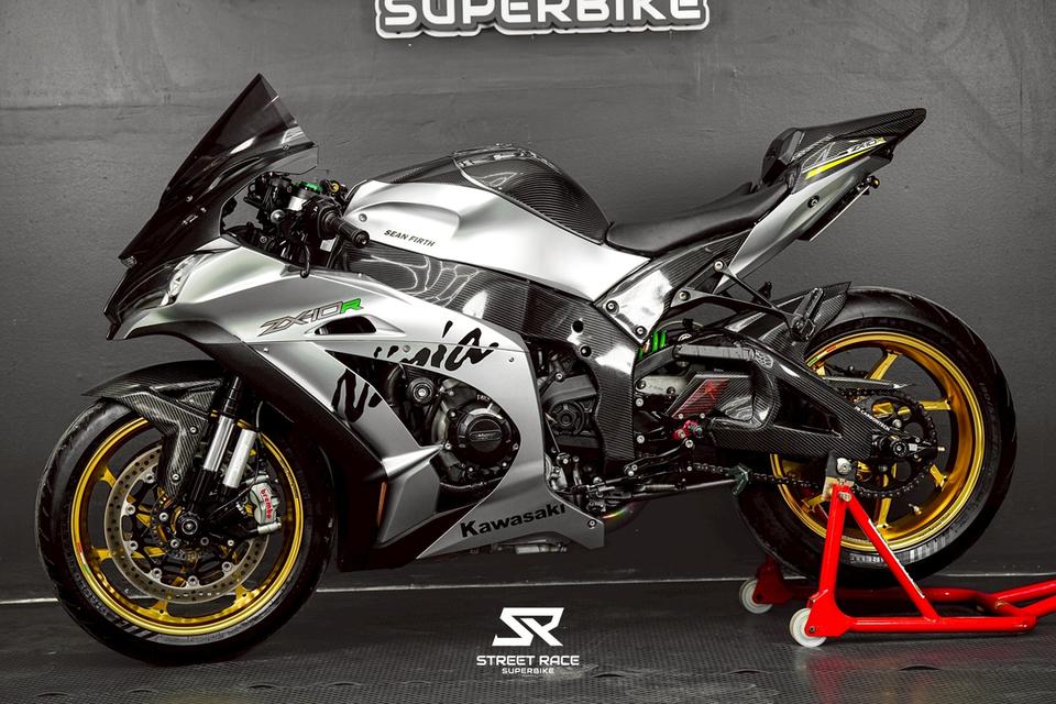 KAWASAKI ZX10R 2017 รถสภาพดี ของแต่ง 200,000+ รูปที่ 6
