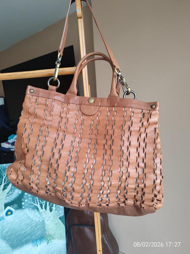 กระเป๋าหนังแท้​ มือสองสภาพดี รูปที่ 5