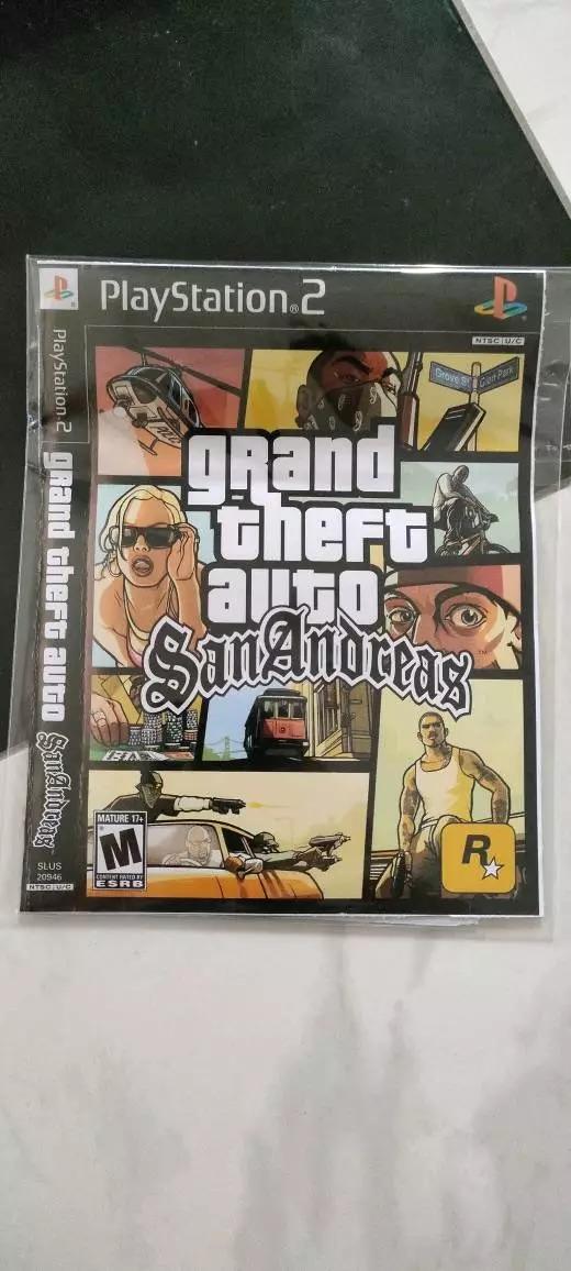 แผ่นเกมส์ PS2 GTA San Andreas 3