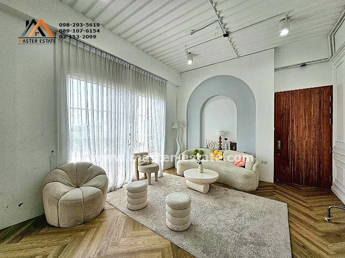 บ้าน + ออฟฟิศ + สตูดิโอ + สต็อกสินค้า 4 in 1 ในที่เดียว ซ.รามอินทรา 62 ที่ดิน 178 ตร.ว. พร้อมสิ่งปลูกสร้าง 3 ชั้น + ดาดฟ้าใช้งานได้ สวย + MODERN 9