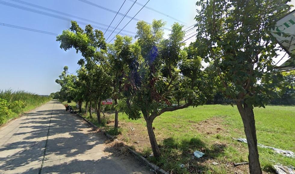 ขายที่ดินเปล่าแปลงมุม ขนาด 208 ตรว.สำหรับทำธุรกิจ ติดถนนวงแหวนกาญจนาภิเษก เขตสะพานสูง กทม. 7