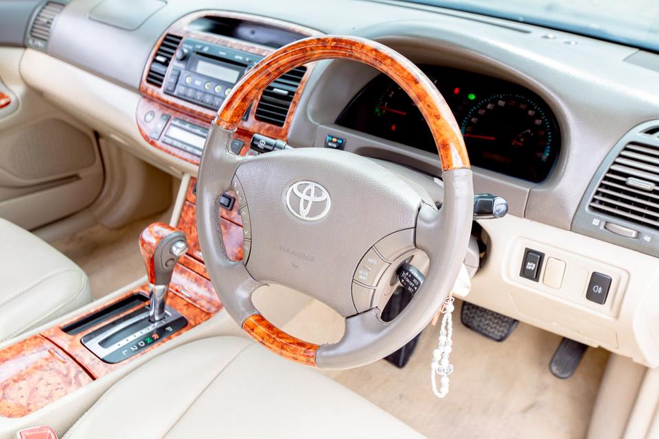 Toyota Camry 2.4Q สีเทา ปี 2004 สวยเดิม ออฟชั่นเต็ม 11