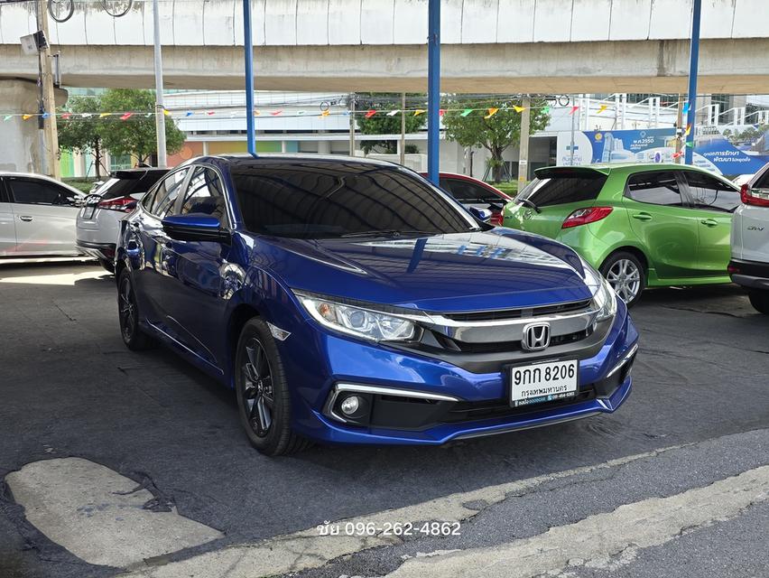 ปี 2019  #HONDA  #CIVIC #FC 1.8 EL i-VTEC  A/T (9กก 8206 กทม.) *เลขไมล์  54,xxx km.สีน้ำเงิน