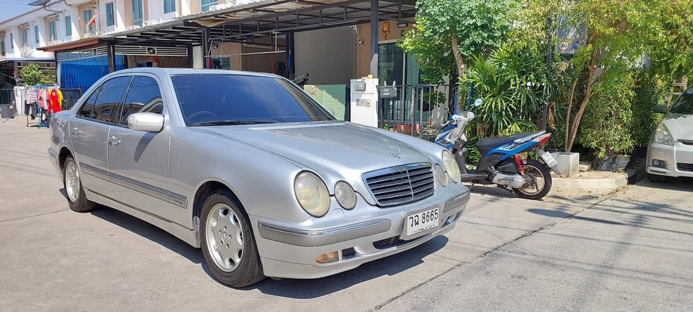 W210 e200 kompressor ถึกทนแน่นอน ปี2001 (เฟสลิฟแล้ว) ไม่เคยแก้ส รถมือที่2  4