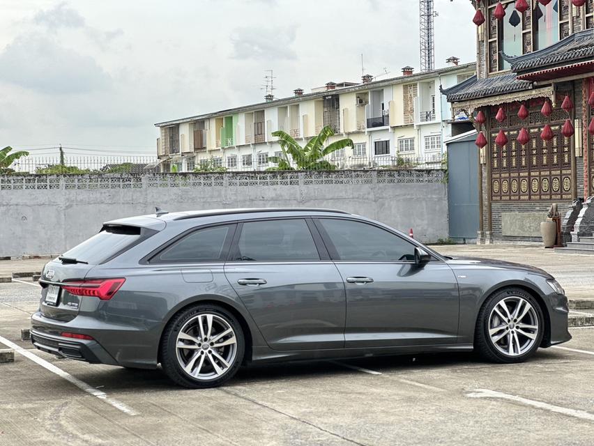 Audi A6 Avant 45 TFSI S-line Black Edition 2020 สีเทา 15