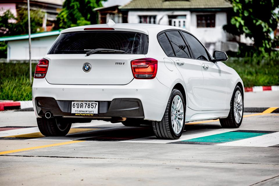BMW 116i 1.6 TUERER RHD F20 Hatchback สีขาว ปี 2014  6