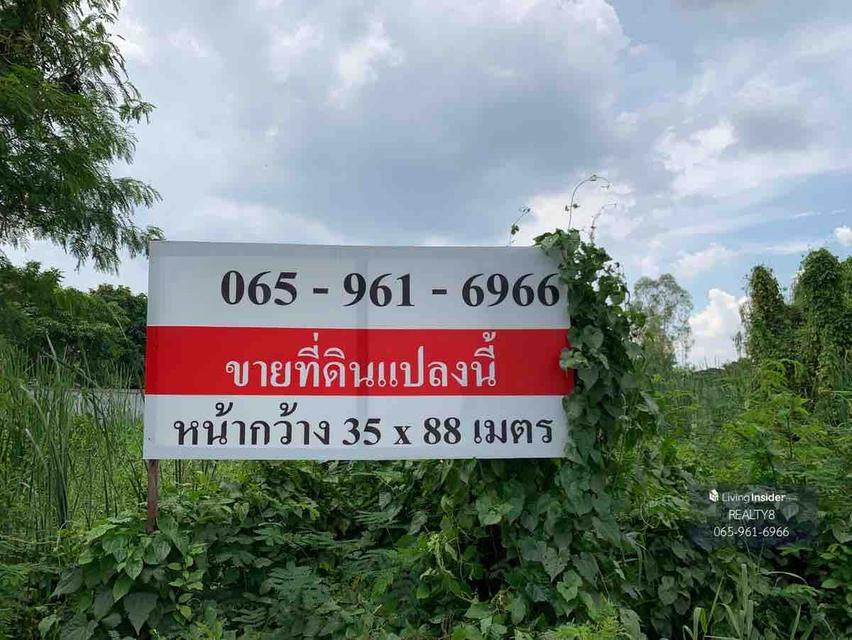 ขายที่ดิน 2 ไร่ คลองสาม 1/17 (คลองหลวง) แปลงสวยสี่เหลี่ยม ลดเหลือ 18,000/ตร.ว. 5