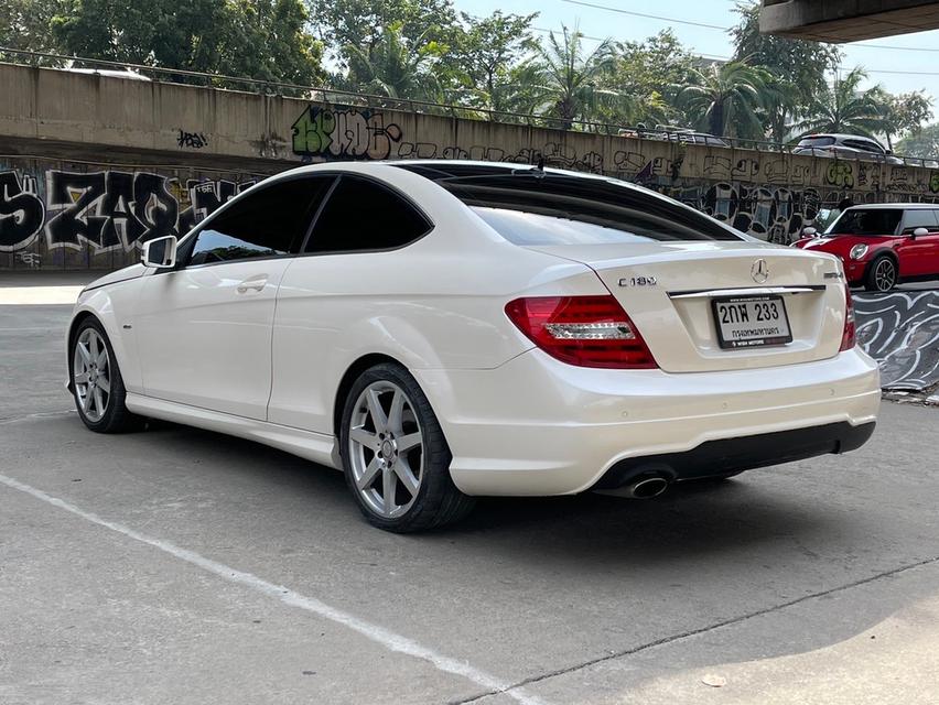 Benz C180 CGI COUPE AMG ปี2012 รหัส WMT233 3