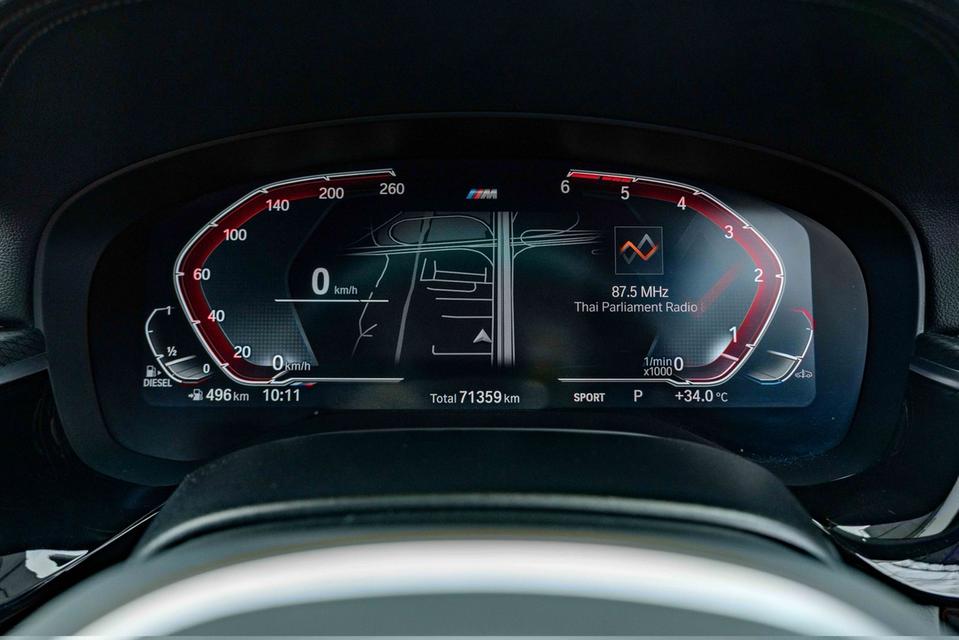รหัสรถ NP6878 รุ่นรถ : BMW 520d M SPORT LCIปีรถ : 2022 รูปที่ 16