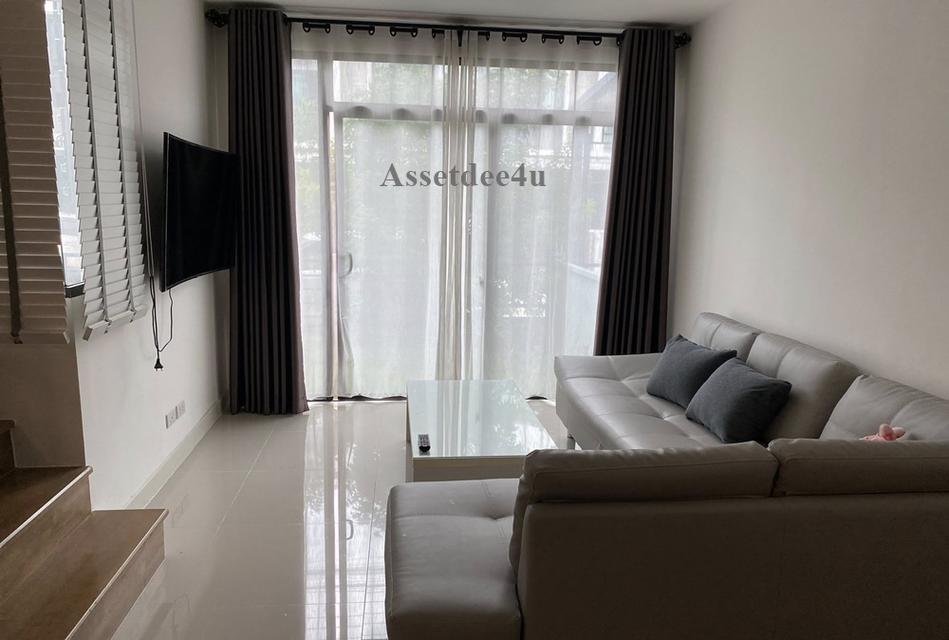 AT576 ให้เช่าทาวน์โฮม 2 ชั้น พลีโน่ ปิ่นเกล้า - จรัญ มีเฟอร์นิเจอร์บางส่วน บ้านใกล้ รพ. ศิริราช