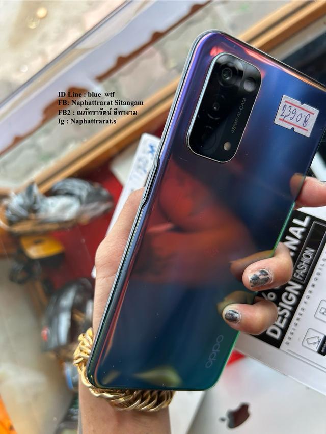 OPPO A74 5G Rom128 Ram6 กล้อง4เลนส์ สภาพสวย ใช้งานปกติ ได้ทุกซิม มีเคสให้