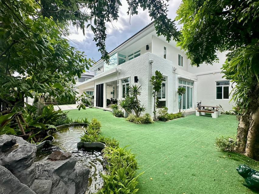 ให้เช่า บ้านเดี่ยว หมู่บ้านมัณฑนา2 บางนา–กม.7 บ้านแปลงพิเศษ หน้าทะเลสาบ หน้าสวน ใกล้สโมสร ตกแต่งครบ พร้อมอยู่ 20