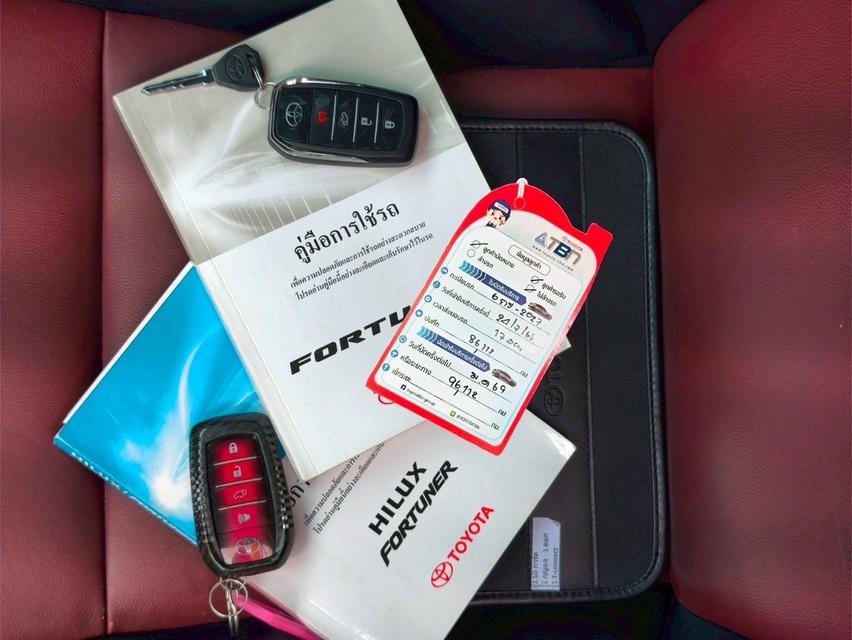 รหัสรถ CAT53 2018 Toyota Fortuner 2.8V TRD Sportivo Black Top ตัวท๊อป 17