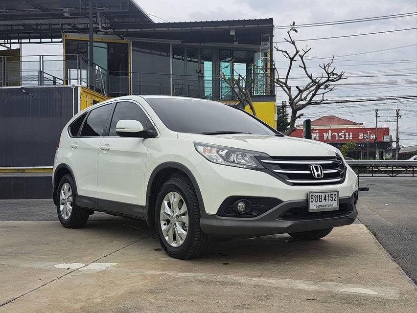 2013 Honda CRV 2.0E 4WD top AT สีขาว 1