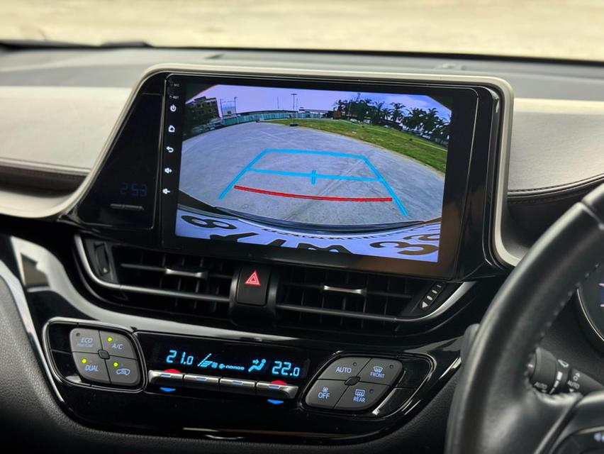 Toyota C-HR Hybrid  Y19 Wagon 4dr HV HI CVT FWD top  1.8 (Hybrid) (MNC). สีดำ ออโต้ 14