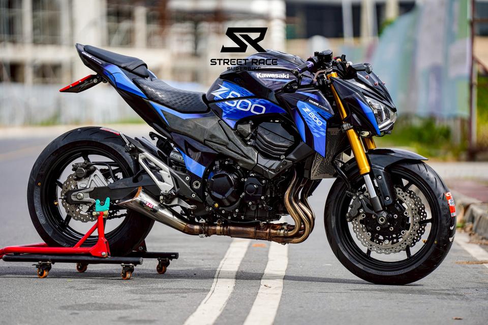 2016 Kawasaki 🔥Z800 ปี 2016 | น้ำเงินลายแต่ง หล่อดุ 4 สูบ ราคาเร้าใจ! 🔥