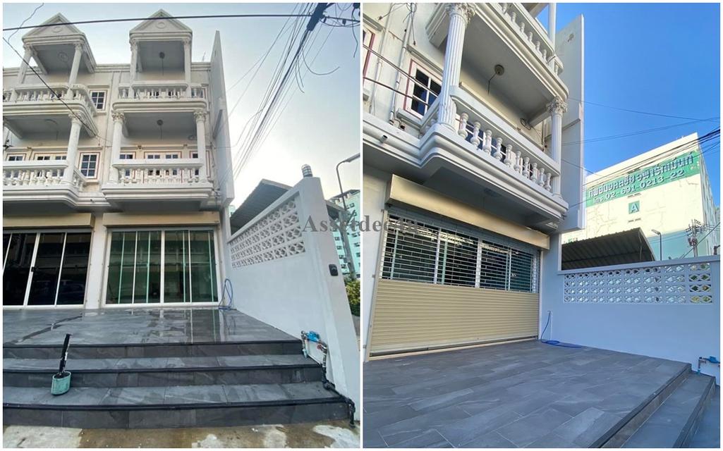 AT577 บ้านให้เช่า ให้เช่าทาวน์โฮม ตึก 3 ชั้น ประชาราษฎร์บำเพ็ญ ห้วยขวาง ใกล้รถไฟฟ้าMRTห้วยขวาง