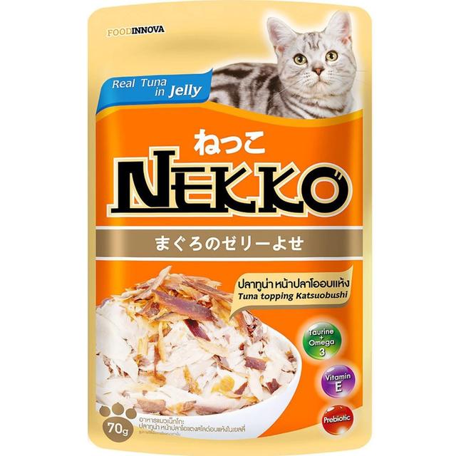 อาหารเปียกแมว nekko 1โหล 1