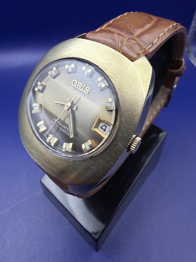 Oris นาฬิกาสวิส ORIS Automatic 25 Jewels🇨🇭 Swiss Made | Vintage 1970s รูปที่ 5