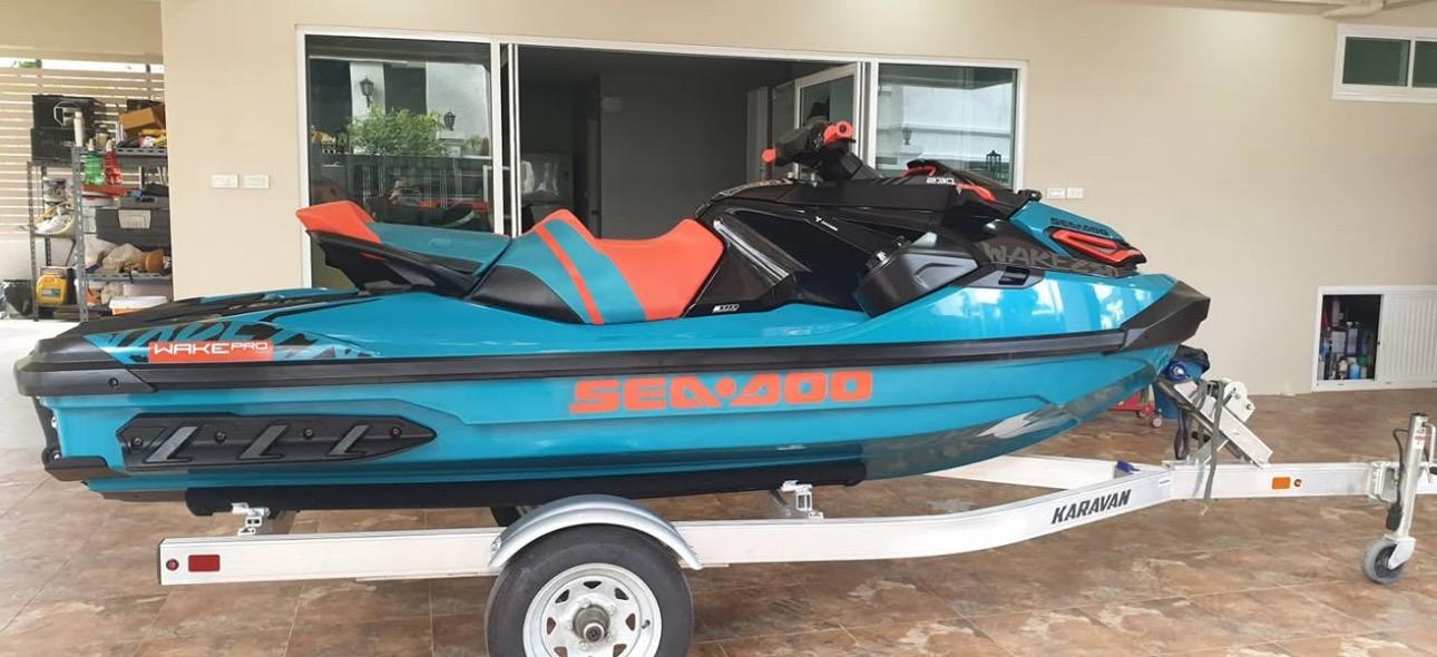 ขายถูกมากเจ็ทสกี SEADOO WAKEPRO ปี 2019