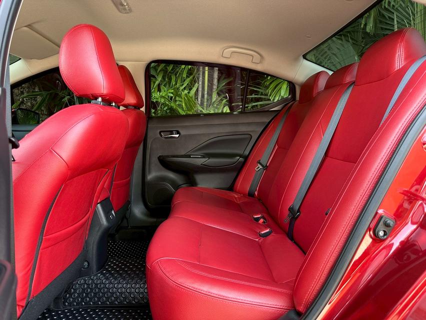 รหัสรถ PAT1936 Nissan Almera 1.0 VL Turbo A/T ปี 2021 สีแดง 9