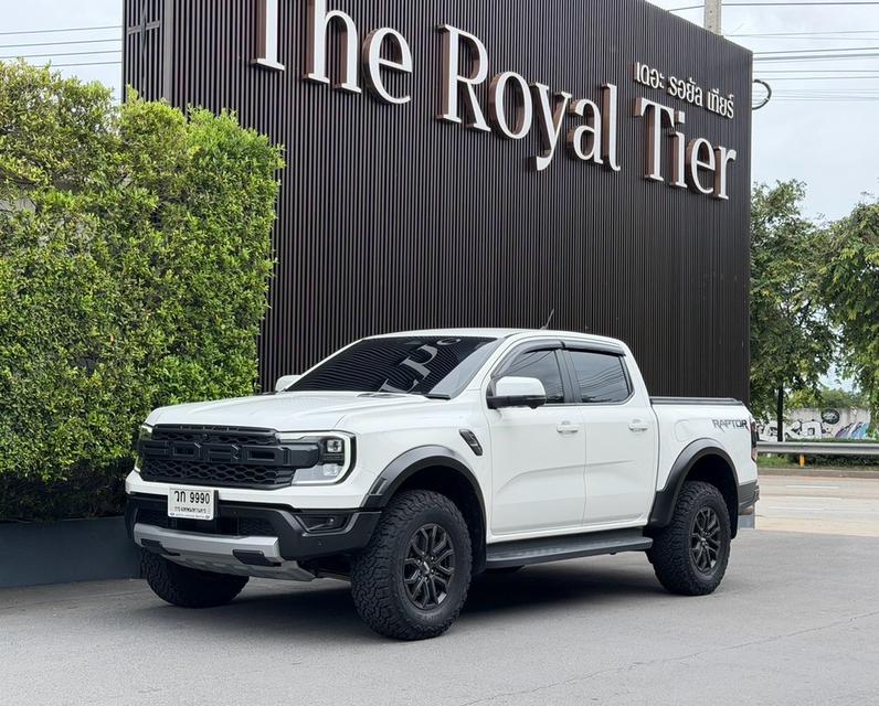 (แจ้งรหัสรถ AP9990) Ford #Raptor 3.0 V6 Twin-Turbo ปี 2022 สีขาว