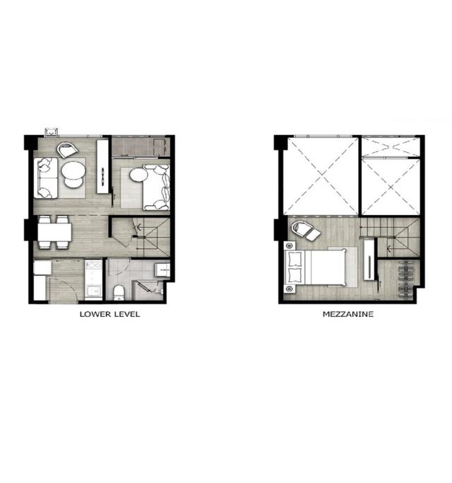 คอนโดเจ้าของขายเอง ห้อง Duplex ใกล้ BTS 2 สาย 12