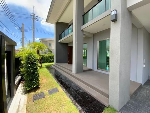 ให้เช่าบ้านเดี่ยว The Palm บางนา-วงแหวน หลังมุม ซอยแรกส่วนตัว 5 นอน เฟอร์ครบ พร้อมเข้าอยู่ 2