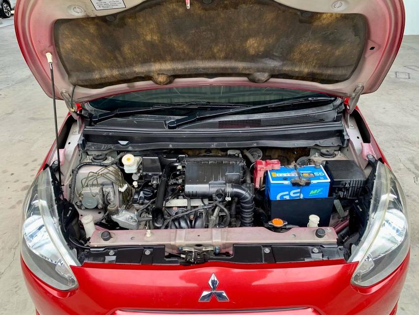 MITSUBISHI MIRAGE 1.2 A/T ปี 2013📍 ไมล์ 128,xxx กม.💥 ราคาพิเศษเพียง 99,000 บาท รูปที่ 17