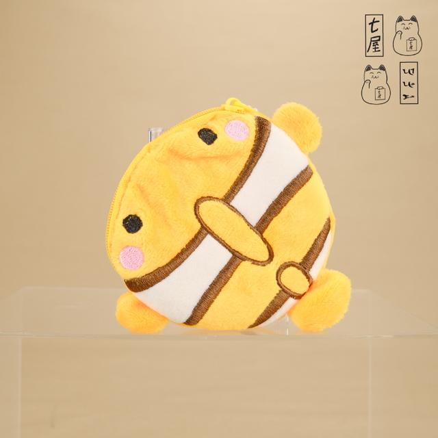 พวงกุญแจ ตุ๊กตา สัตว์ทะเล ปลาการ์ตูน 🐠 Clownfish・Mascot 13 cm ~ Unknown Brand・Sea Animal Coin Case・Keychain・Bag Charm 🌊