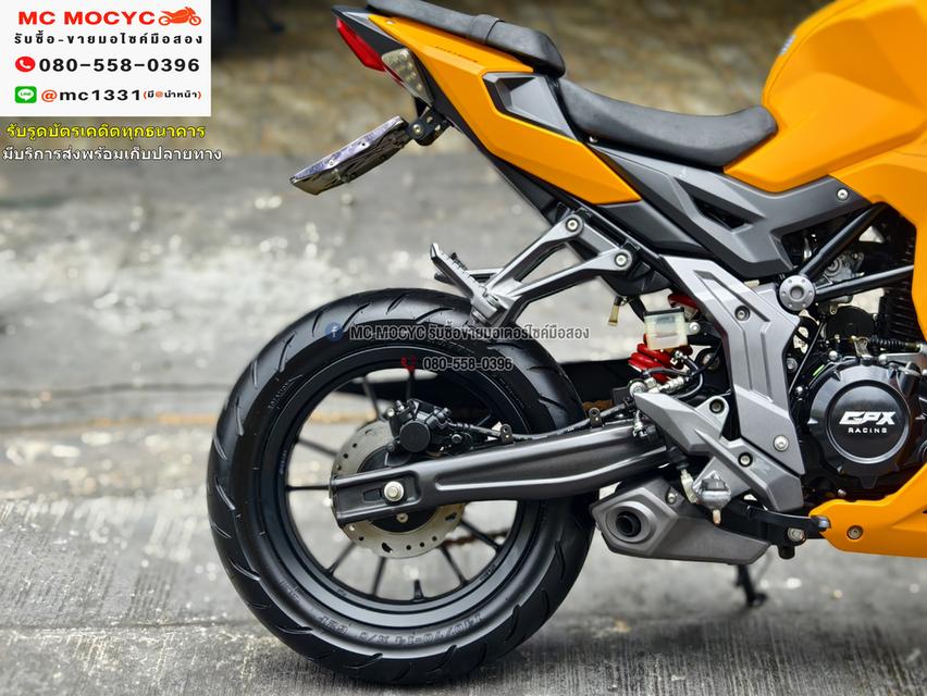 Gpx Demon Gr 150r 2019 เลขไมล์ 1000กิโล รถบ้านเครื่องท่อเดิม เล่มเขียวชุดโอนครบ  No1073 15
