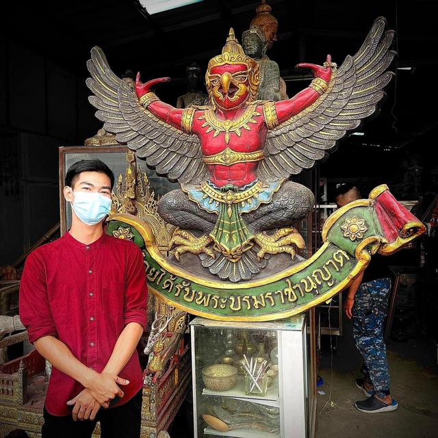 ครุฑแขวนผนัง องค์ใหญ่ ขนาด130ซม 6