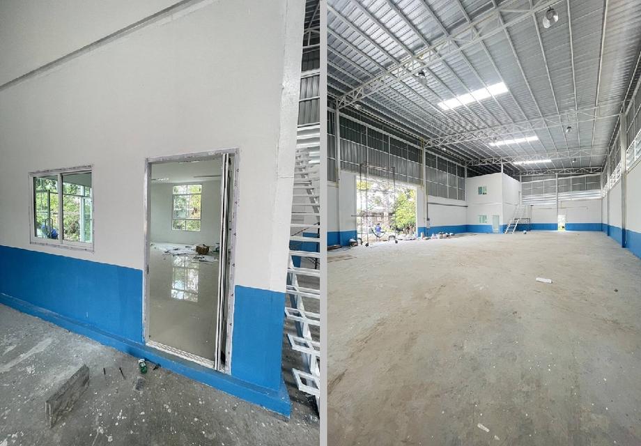 ให้เช่าโกดัง พร้อมสำนักงาน ซอยบางปลา 2 (ธนสิทธิ์) เทพารักษ์ กม. 14 สภาพใหม่ สร้างใหม่ / พื้นที่ใช้สอย 500 ตารางเมตร 6