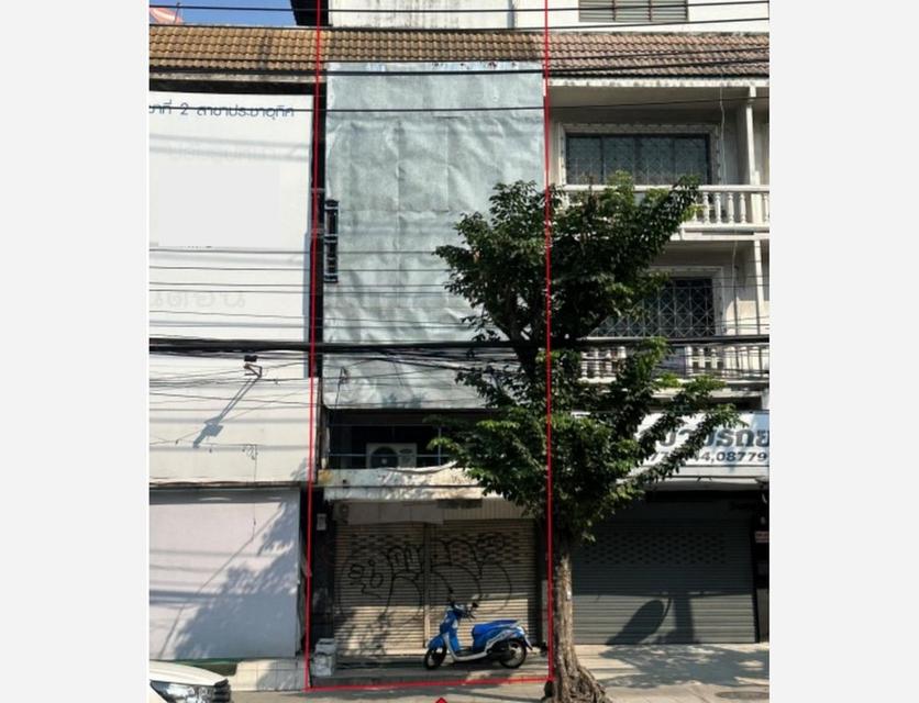 อาคารพาณิชย์ 3.5 ชั้น 20 ตร.วา ปากซอยประชาอุทิศ 49 ติดถนนประอุทิศ บางมด ทุ่งครุ ใกล้ มจธ.บางมด 1