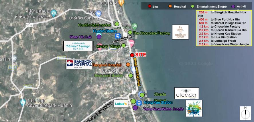 ขายที่ดิน หัวหิน เพชรเกษม 1