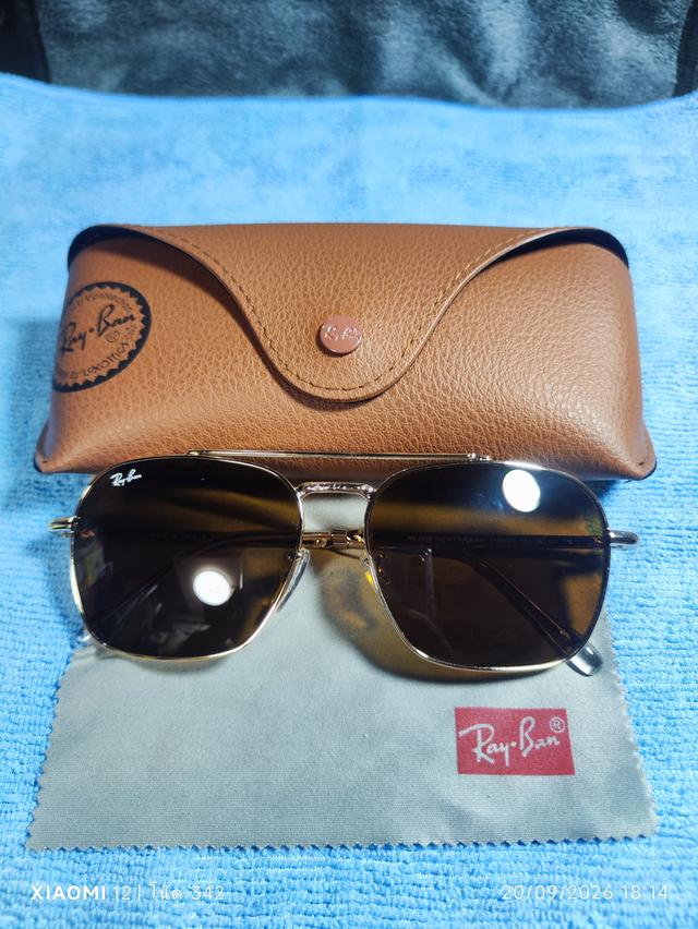 แว่น RayBan New Caravan ของแท้ (รหัสRB3636 9196/G5) กรอบสี Legend Gold สลักลายละเอียดพิเศษ(เลนส์สีน้ำตาล Chromance/Polarized) รูปที่ 12