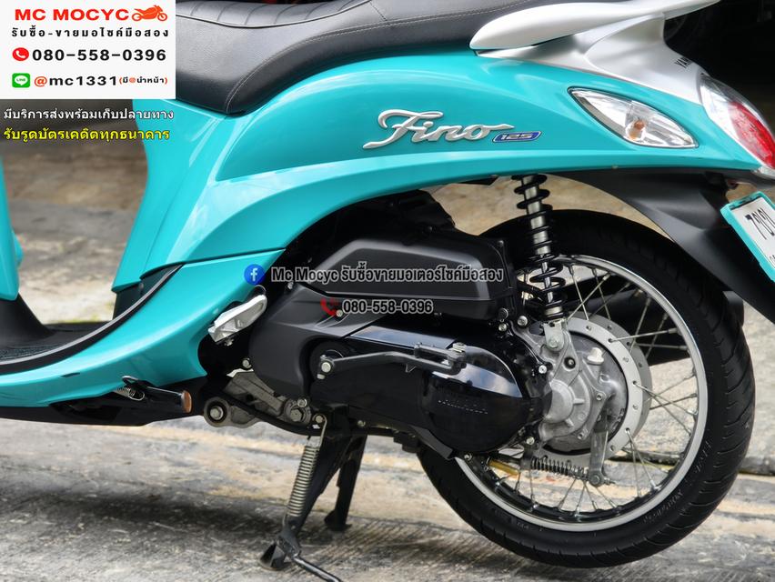 Fino 125i 2023 เลขไมล์9000โล รถบ้านแท้มือเดียว เครื่องท่อเดิมอุปกรณ์ติดรถมีครบ NO1259 10