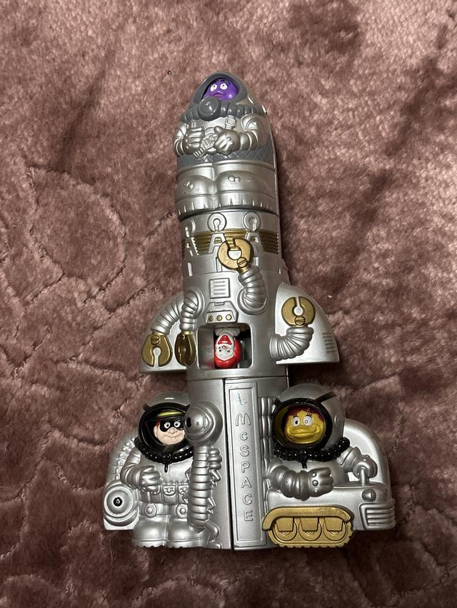 McDonald's 1997 Happy Meal Figure Toy Mc Space Rocket 28ปี