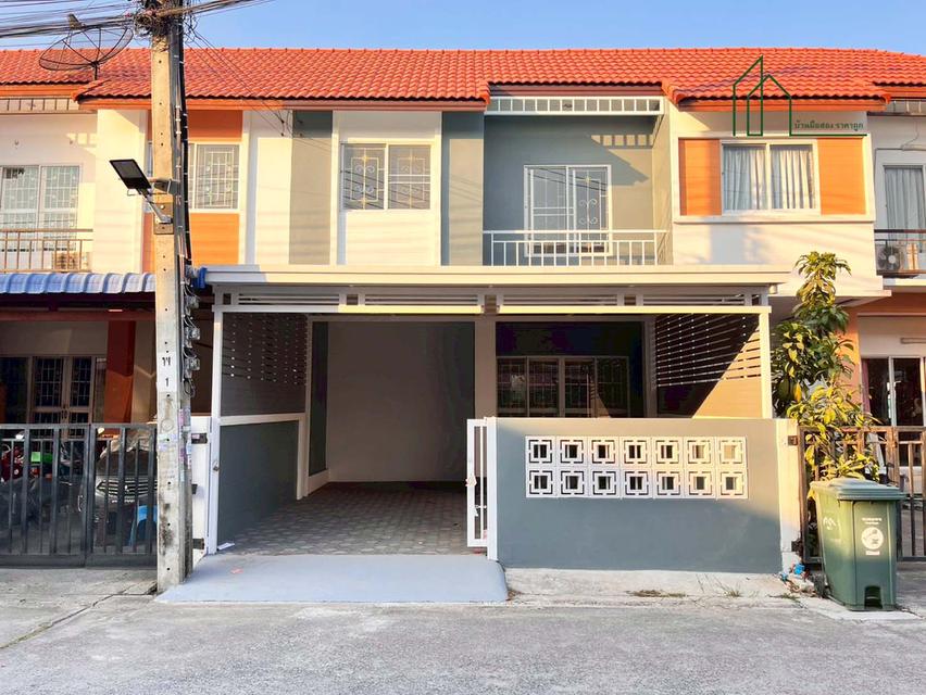 ทาวน์เฮ้าส์ ม.ชายคลอง ถนนเทพารักษ์ พร้อมอยู่ 1